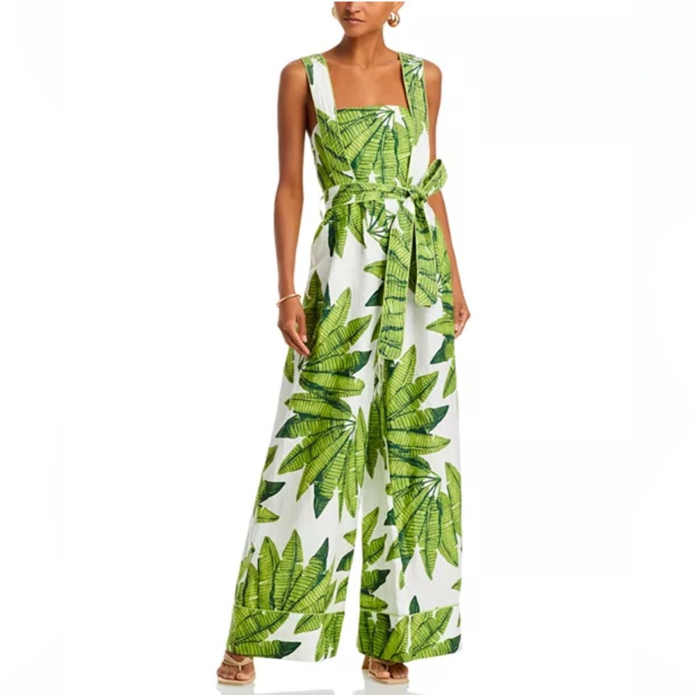 Farm Rio Palm Fan Jumpsuit